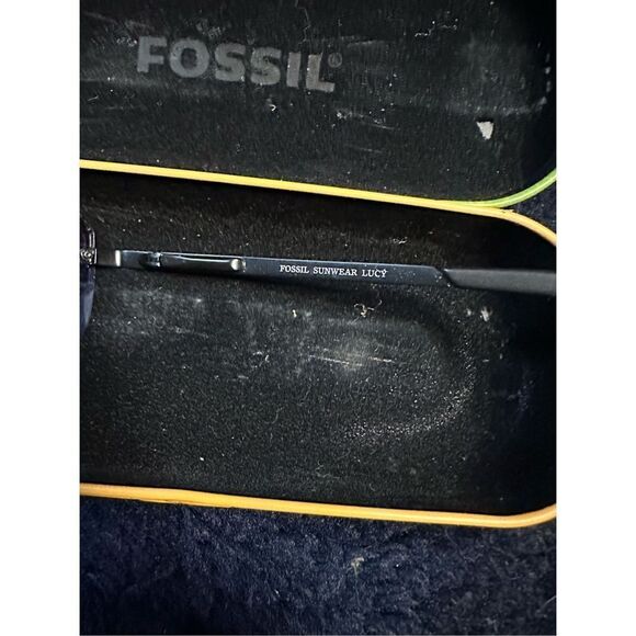 Fossil Sunglasses Ms3091 Transient With Case Blue/Purple - Picture 5 of 6